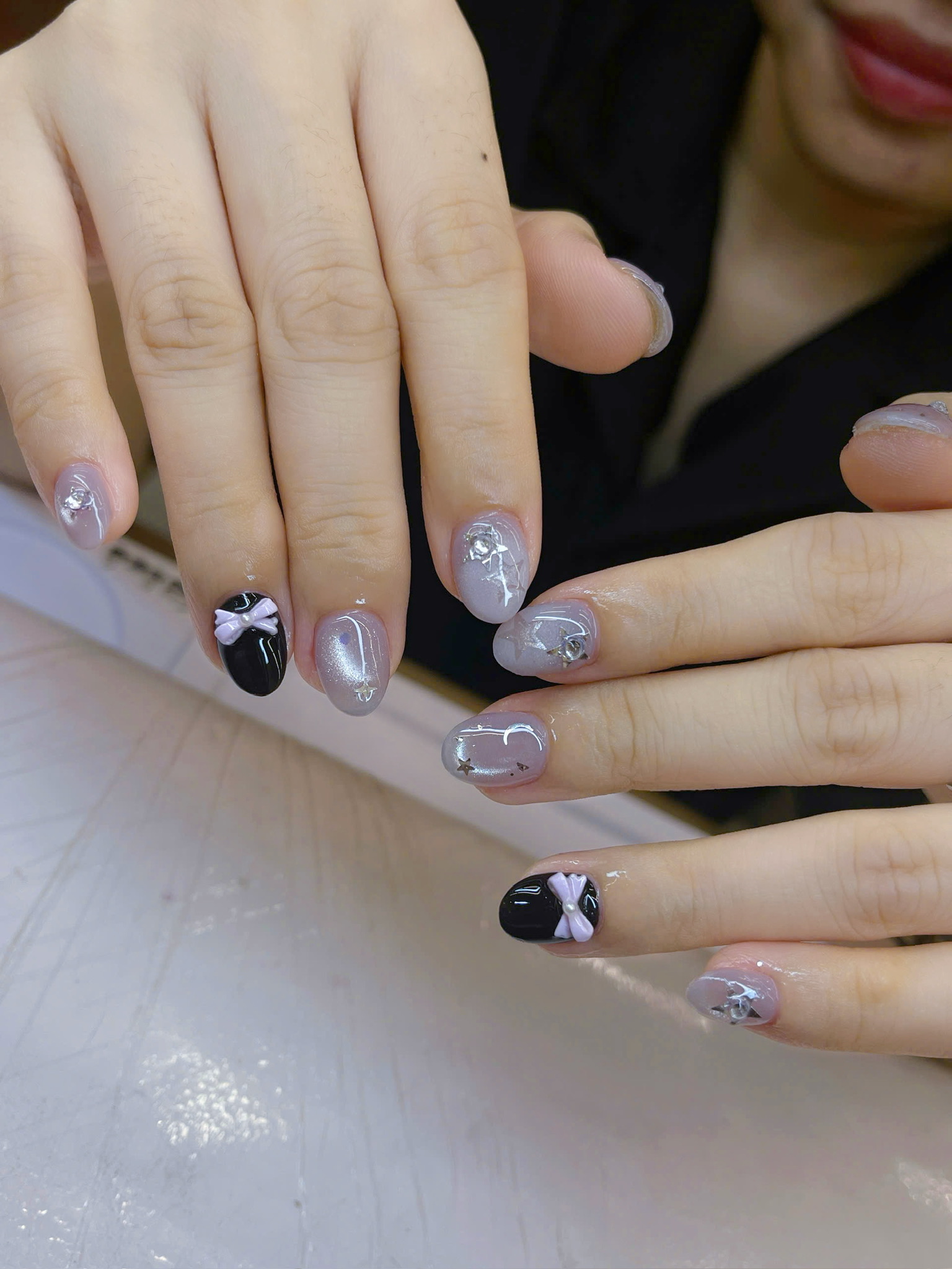 MOA nail look
